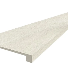 Ступени coliseumgres Фьямма/ fiamma Уайт Фронтальная 620070002384 Белый 33x60