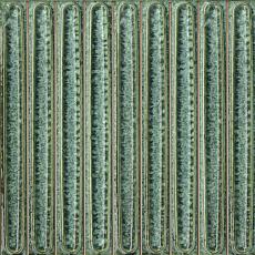 Керамическая плитка Декор kerama marazzi kmd2sob006bn чипсет Далия зеленый глянцевый 20x20