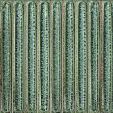 Керамическая плитка Декор kerama marazzi kmd2sob006bn чипсет Далия зеленый глянцевый 20x20