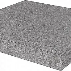 Ступени Ступень угловая клееная Роверелла пепельный 33x33