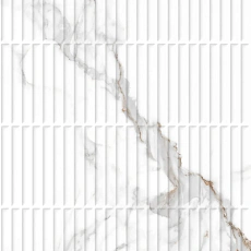 Керамогранит Креанза cp4001-d Статуарио seville decor Карвинг pro punch белый 60x120