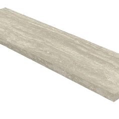 Ступени Колизеумгрес Рим Грэй угловая правая 620070003216 серый 33x120