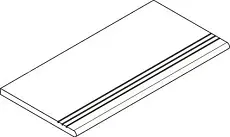 Ступени Италон Магма Минерал закругленная Грип 620090001390 бежевый 30x60