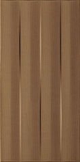Tubadzin Maxima brown Structure настенная плитка коричневый для ванной
