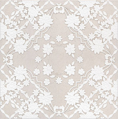 Керама Марацци Декор Сорбонна ковер центр бежевый для квартиры, для кухни, для ванной, для прихожей, для туалета