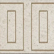 Керамическая плитка Бордюр Матрикс бежевый светлый 5,7x20