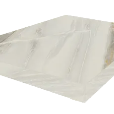 Ступени Флоренция/ firenze Белый Ступ.90 Угл.лев 33x90