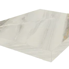 Ступени Флоренция/ firenze Белый Ступ.90 Угл.лев 33x90