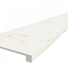 Ступени coliseumgres Микеланджело/ michelangelo Ворм Фронтальная 620070002497 Белый 33x60