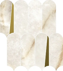 Италон Мозаика Италон  Стелларис Кристал Пьюр Элегант 32,5х36,1 бежевый 