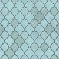 Керамическая плитка Декор Фоскари бирюзовый 25x40