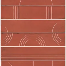 Керамическая плитка Панно kerama marazzi kmp3sta005rn6x Панно Мажорель красный глянцевый из 6 частей 28.5x36