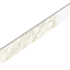 Плинтус coliseumgres Микеланджело/ michelangelo Ворм 610130005364 Белый 7.2x60