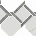Керамическая плитка Декор kerama marazzi id167 Риальто 3 наборный лаппатированный 29.5x48