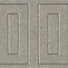 Керамическая плитка Бордюр Матрикс серый 5,7x20