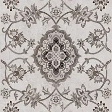 Керамогранит Парнас пепельный декорированный лаппатированный 40x80