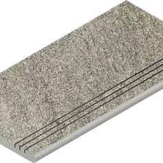 Ступени Нордика Сильвер закругленная грип 620040000164 серый 30x60