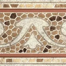 Керамогранит Тенерифе/ tenerife Бордюр Бежевый 14x45