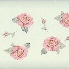 Керамическая плитка веджвуд цветы зеленый грань 15034 n 15x40