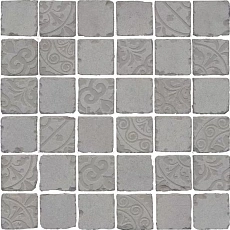 Керамическая плитка Декор kerama marazzi sbm004\dd640220 Про Фьюче серый мозаичный 30x30