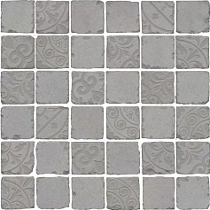 Керамическая плитка Декор kerama marazzi sbm004\dd640220 Про Фьюче серый мозаичный 30x30