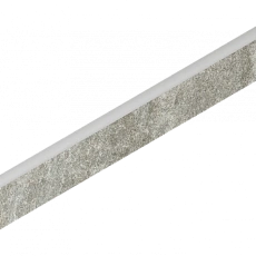 Плинтус Италон Магма/ magma Сильвер 610130001622 Серый 7.2x60