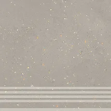 Ступени Керама Марацци km6060g1191r8grf фронтальная Пунтум серый светлый матовый обрезной 30x60