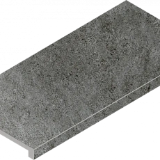Ступени Италон Магма/ magma Графит Угловая Правая 620070002954 Серый 33x60
