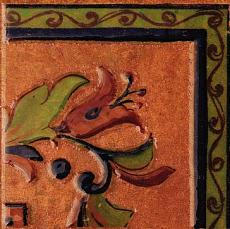 Керамогранит Вставка Пале Рояль беж 14,7x14,7