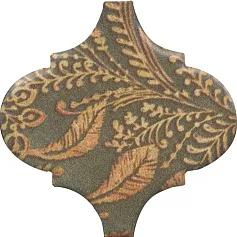 Керамическая плитка Декор kerama marazzi kmd3sta058m Арабески Марокко матовый 6.5x6.5