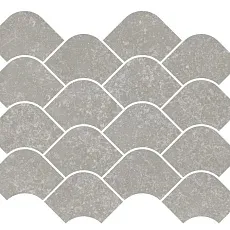 Керамическая плитка Декор kerama marazzi kmd2hid002br Касабланка наборный серый матовый обрезной 25x30