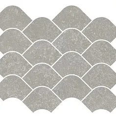 Керамическая плитка Декор kerama marazzi kmd2hid002br Касабланка наборный серый матовый обрезной 25x30