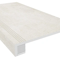 Ступени Комплект estima ka00 Аметис Кайлас/ ametis kailas ivory (33x120 Непол. Прямоугол. Бортик С Насечками + Подступенок 14,5x120) 33x120
