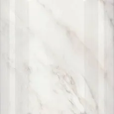 Керамическая плитка гран пале белый панель 25x40