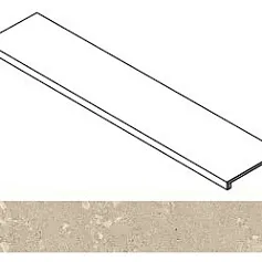 Ступени Атлас Конкорд Ринашенте Фьюжн Аггломерейт Лайт Фронтальная 620070003261 бежевый 33x120