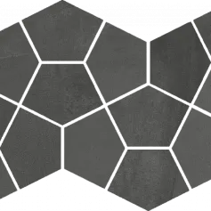 Мозаика Континуум Петрол мозаика Призм 41.3x20.5