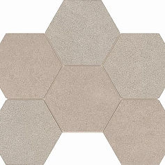 Мозаика estima ln01/te01 Луна Хексагон Беж бежевый 25x28.5