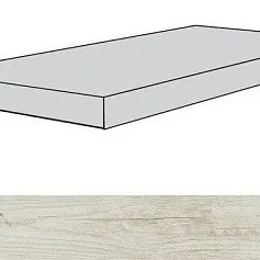 Ступени Айконик Вайт ступень угловая правая 33x160