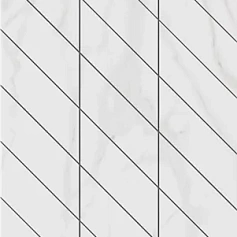 Мозаика Фальшмозаика estima sm02 Аметис Суприм gold corner left белый полир. 29.8x59.8