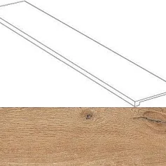 Ступени Оак Резерв Тамаринд Фронтальная 33x120