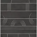 Керамическая плитка Панно kerama marazzi kmp3sta009rn6x Панно Мажорель черный глянцевый из 6 частей 28.5x36