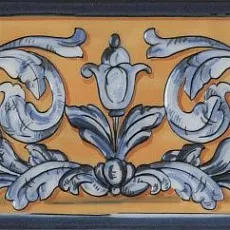 Керамическая плитка Декор Площадь Испании hgd\b348\15129 15x40