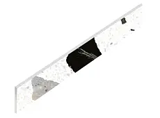 Плинтус coliseumgres Палладио Уайт 610130005319 белый 7.2x60