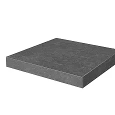 Ступени kerama marazzi km6012g0141rgca угловая клееная Касабланка hp антрацит матовый обрезной 33x33