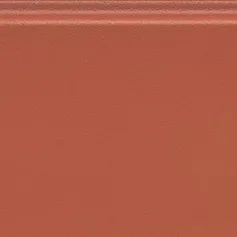 Керамическая плитка Плинтус Магнолия оранжевый обрезной 12x30