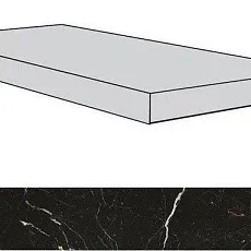 Ступени аллюр империал блек ступень угловая левая 620070001353 33x59