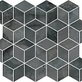 Керамогранит Декор Джардини серый темный мозаичный 37.5x45