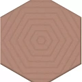Керамическая плитка Декор kerama marazzi os\e241\63011 Агуста оранжевый матовый 5.2x6