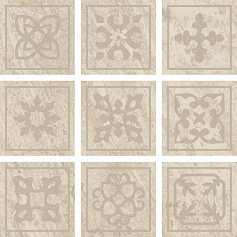 ColiseumGres Альпы Белый Вставка белый для гостиной для кухни для прихожей для ванной