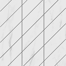 Мозаика Фальшмозаикаestima sm01 Аметис Суприм Платинум corner right белый непол. 30x60